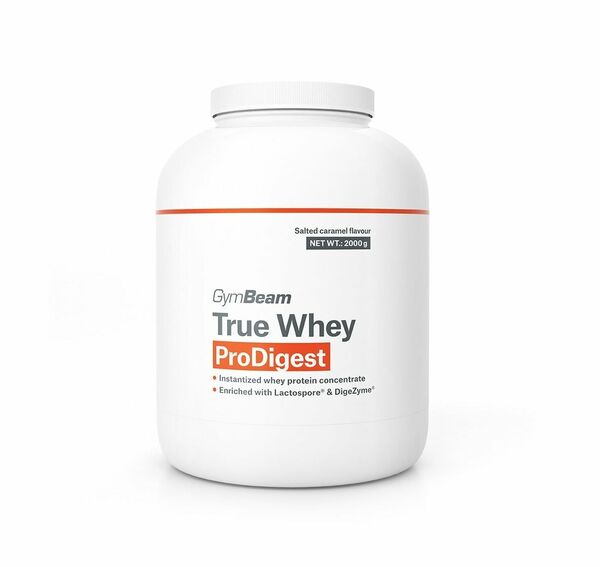 GymBeam True Whey ProDigest salted caramel 2000 g porovnat ceny