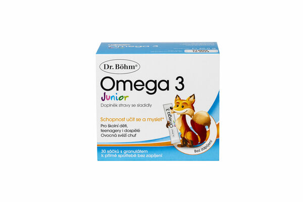 Dr. Böhm Omega 3 Junior 30 sáčků porovnat ceny