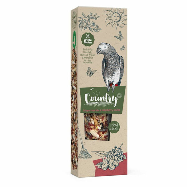 WITTE MOLEN Country Sticks tyčinky pro velký papoušky 140 g porovnat ceny