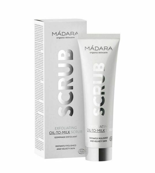 MÁDARA EXFOLIATING OIL-TO-MILK SCRUB hydrofilní olejový peeling 60 ml porovnat ceny