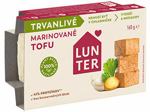 LUNTER Tofu marinované sterilizované 160g porovnat ceny