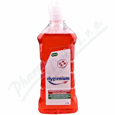 Hygienium uni. dezin. prostř. na různé povrchy 1l porovnat ceny