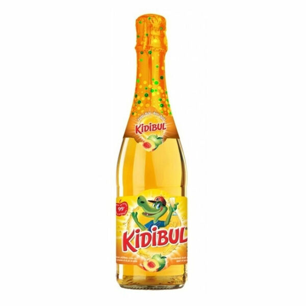 KIDIBUL Dětský šumivý nápoj jablko, broskev 750 ml porovnat ceny