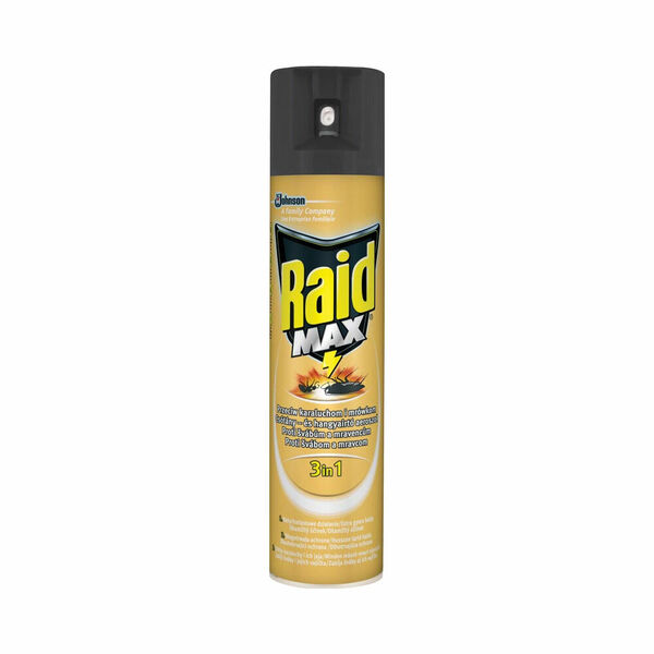 Raid Max Proti švábům a mravencům, proti lezoucímu hmyzu 400ml porovnat ceny