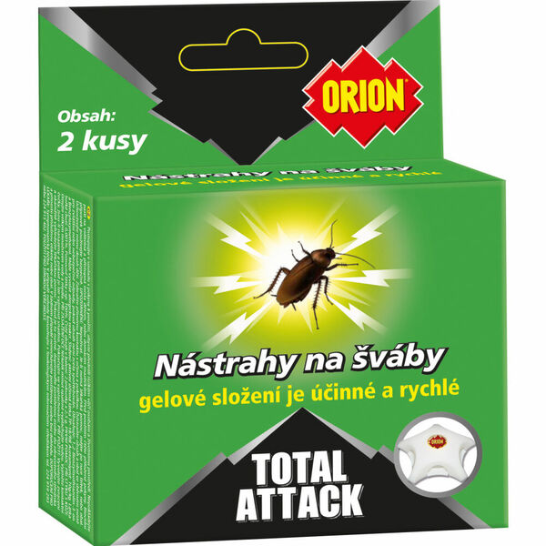 Orion Total Attack nástraha na šváby 2ks porovnat ceny