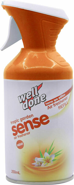 Well Done Sense PREMIUM osvěžovač vzduchu Tropic garden 250ml porovnat ceny