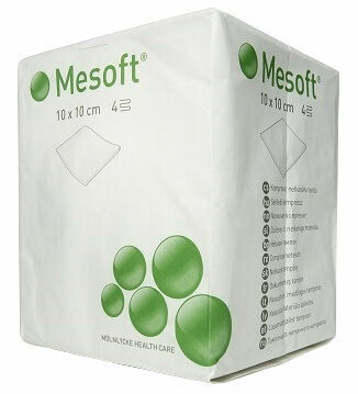 Mesoft nesterilní komprese 10x10cm 100ks porovnat ceny
