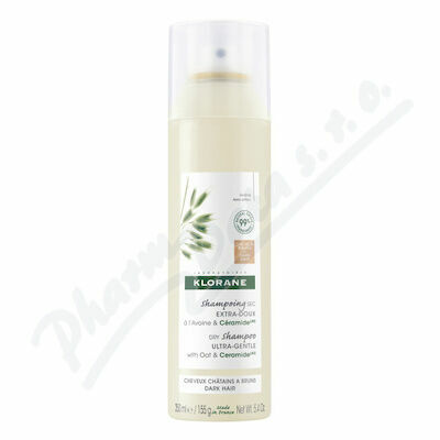 KLORANE Suchý šampon oves-tmavé vlasy 150ml porovnat ceny