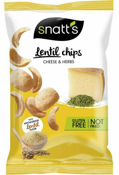 Snatt´s  Snatt’s Lentil chips sýr, bylinky 85g porovnat ceny