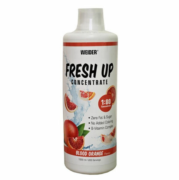 WEIDER Fresh UP iontový koncentrát krvavý pomeranč 1000 ml porovnat ceny