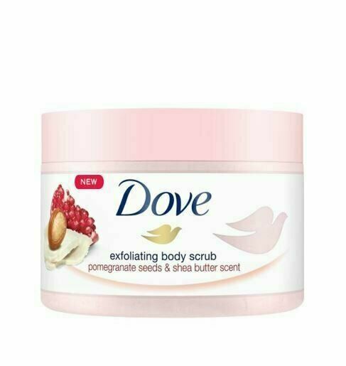 Dove Tělový peeling Granátová semínka & bambucké máslo 225ml porovnat ceny