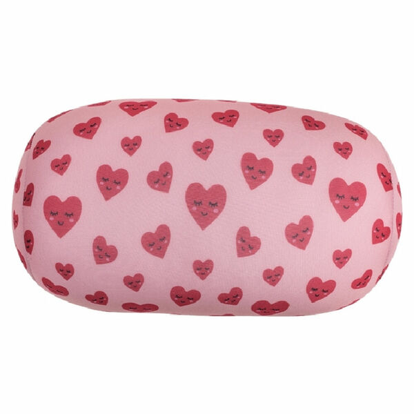 OOTB Relaxační krční polštář válec srdíčka 30 x 15 cm porovnat ceny