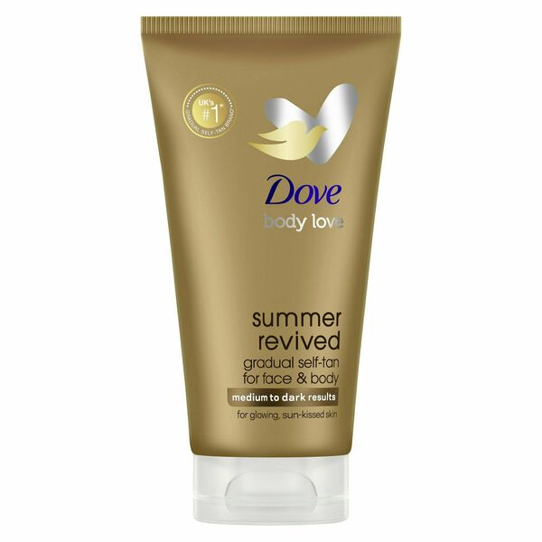 Dove samoopalovací tělové a pleťové mléko Summer revived Medium to dark 75 ml porovnat ceny