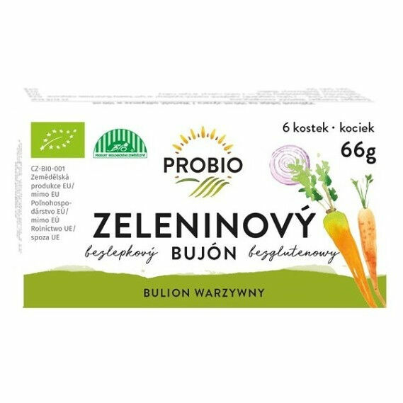 PROBIO Bujón zeleninový kostky 66 g BIO porovnat ceny