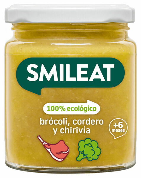 Smileat Organic příkrm Brokolice, jehněčí a pastiňák 6m+ 230 g porovnat ceny