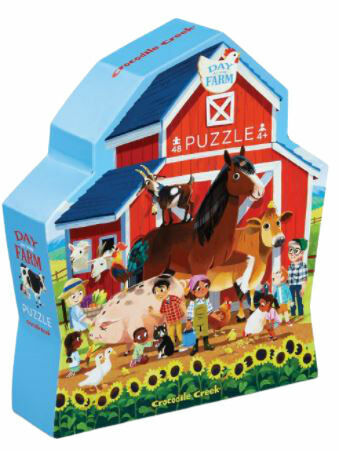 Crocodile Creek Puzzle Den na farmě 48ks porovnat ceny