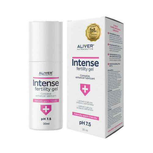 Aliver Nutraceutics  Intense fertility gel - podpora početí 30ml porovnat ceny