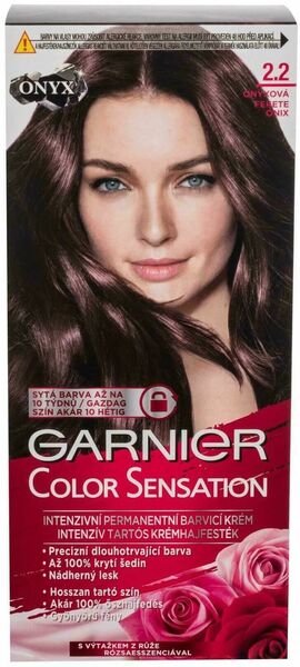 Garnier Color Sensation Permanentní barva 2.2 Onyxová 1ks porovnat ceny