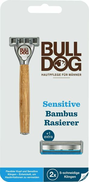 Bulldog Sensitive Bamboo holící strojek + náhradní hlavice 2ks porovnat ceny