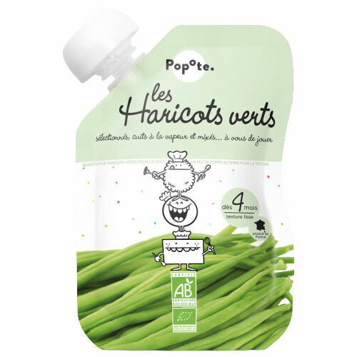 POPOTE kapsička bio zelené fazole 120g porovnat ceny