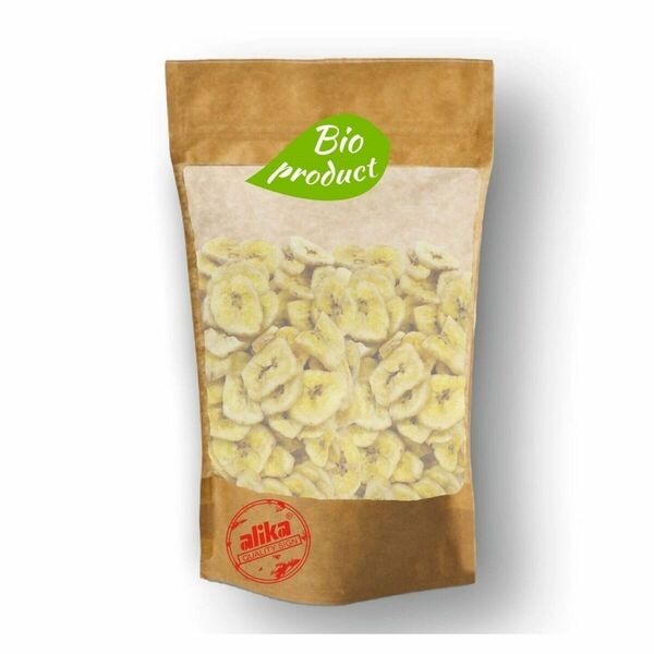 Alika Banán chips BIO 300 g porovnat ceny