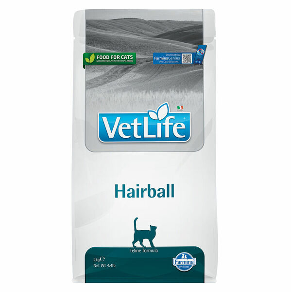 VET LIFE Natural Hairball granule pro kočky 2 kg porovnat ceny