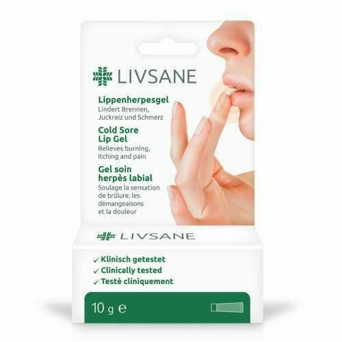LIVSANE Gel na rty proti oparům 10g porovnat ceny
