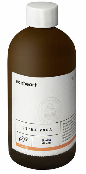 Ecoheart Ústní voda Hřebíček a skořice ve skleněné lahvi 300ml porovnat ceny