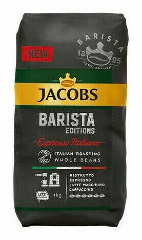 Jacobs Barista Espresso Italiano zrnková káva 1kg porovnat ceny