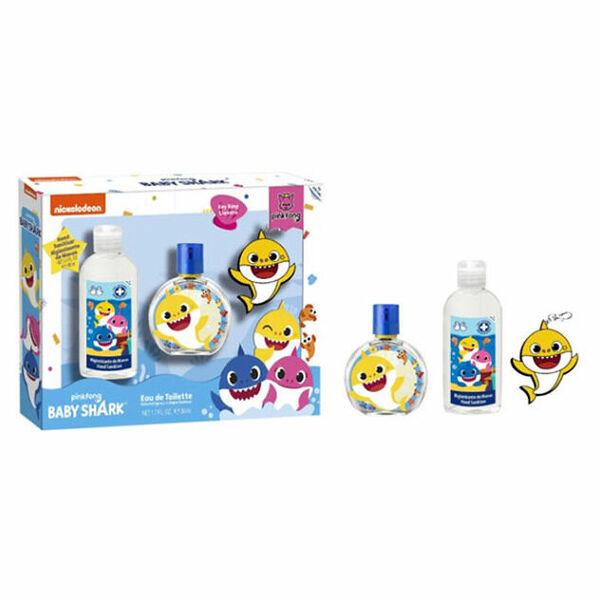 EP LINE Baby Shark EDT 50 ml + dezinfekční gel 100 ml + přívěšek na klíče 1 ks porovnat ceny