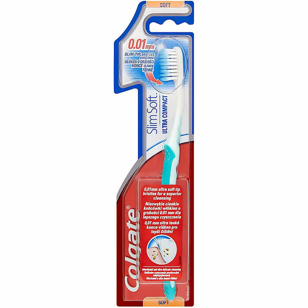 COLGATE Zubní kartáček Slim Soft Ultra Compact Měkký porovnat ceny
