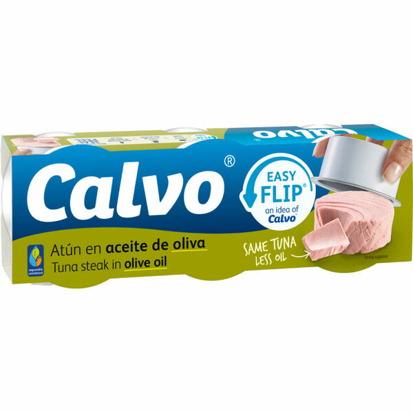 CALVO Tuňák v olivovém oleji 3 x 65 g porovnat ceny