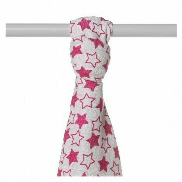XKKO BMB Bambusová osuška 90x100 Little Stars Magenta porovnat ceny