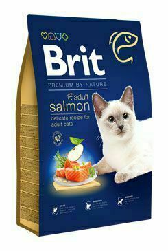 Brit Premium Cat By Nature Adult Salmon 300g porovnat ceny