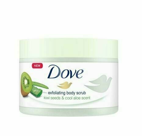 Dove Tělový peeling Kiwi semínka a aloe 225ml porovnat ceny