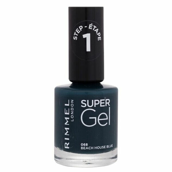 RIMMEL LONDON Super Gel lak na nehty Step1 068 Beach House Blue 12 ml porovnat ceny