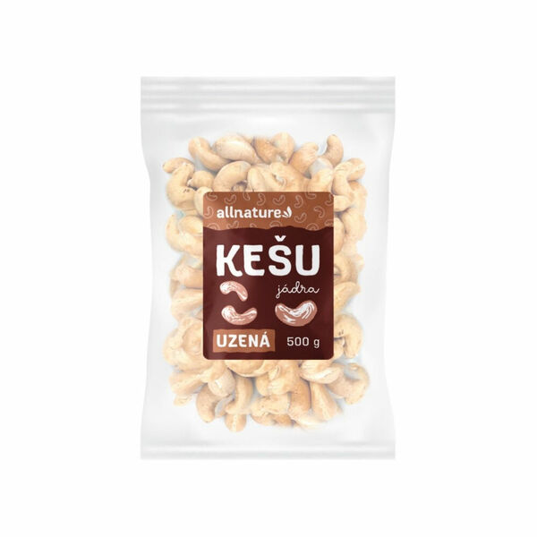 ALLNATURE Kešu uzené 500 g porovnat ceny