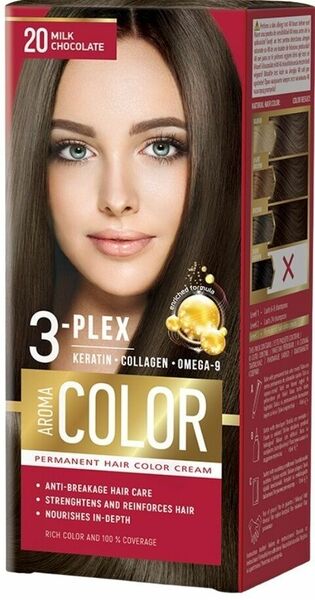 Aroma Color Barva na vlasy - mléčná čokoláda č.20 porovnat ceny