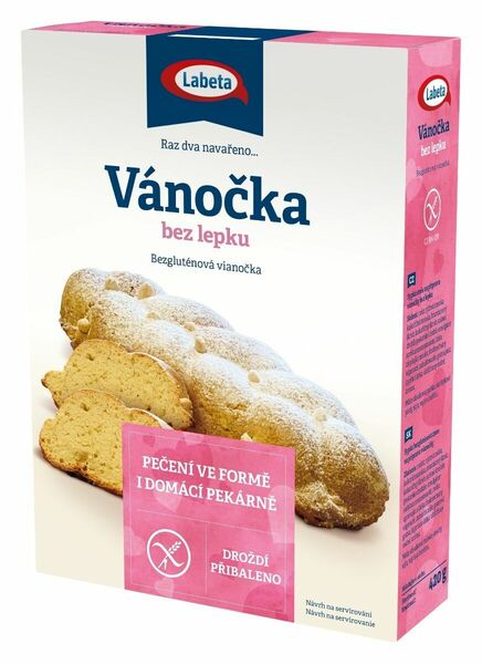 Labeta Vánočka bez lepku 420 g porovnat ceny