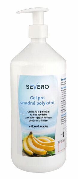 Severo gel pro snadné polykání, banán 1l porovnat ceny