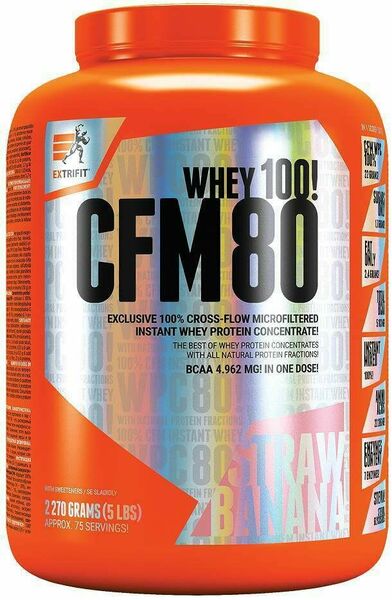 Extrifit CFM Instant Whey 80 2,27kg jahoda banán porovnat ceny