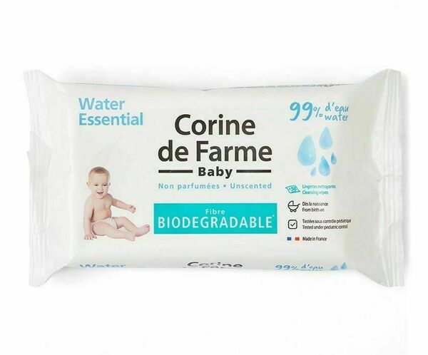 Corine de Farme Dětské vlhčené ubrousky 99 % vody 56 ks porovnat ceny