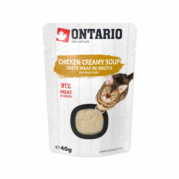 Ontario Kuřecí polévka se sýrem kapsička 40 g porovnat ceny