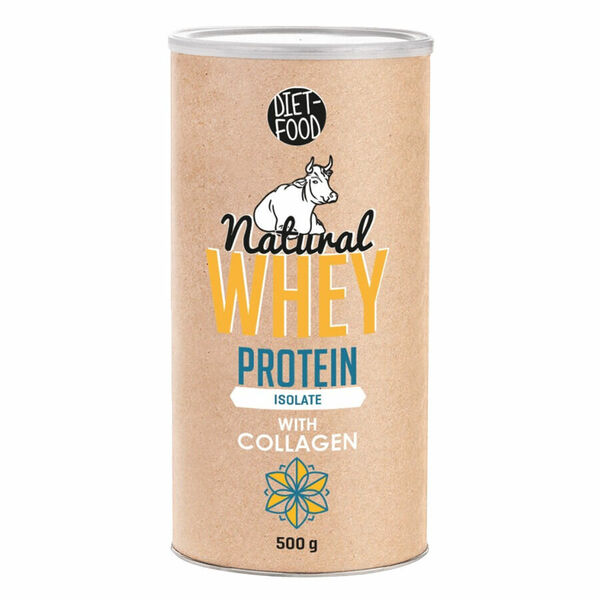 Diet-Food Kolagen + syrovátkový proteinový izolát 500 g porovnat ceny