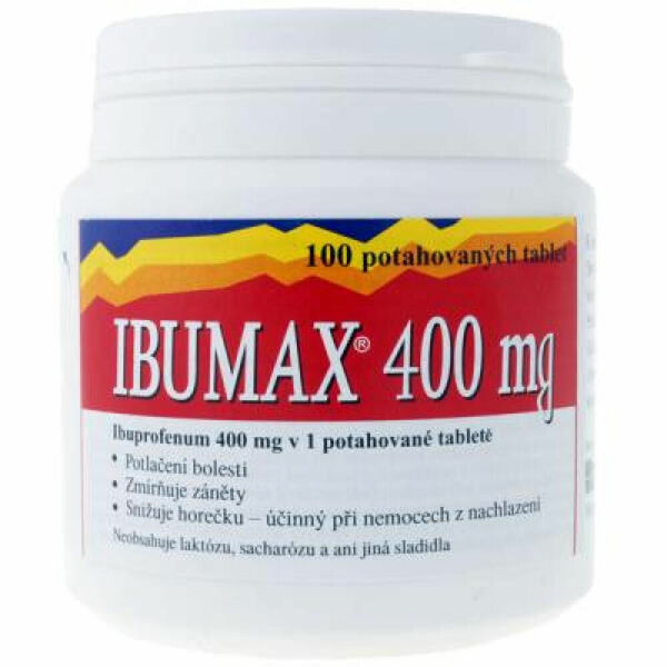 VITABALANS IBUMAX 400 mg 100 potahovaných tablet porovnat ceny