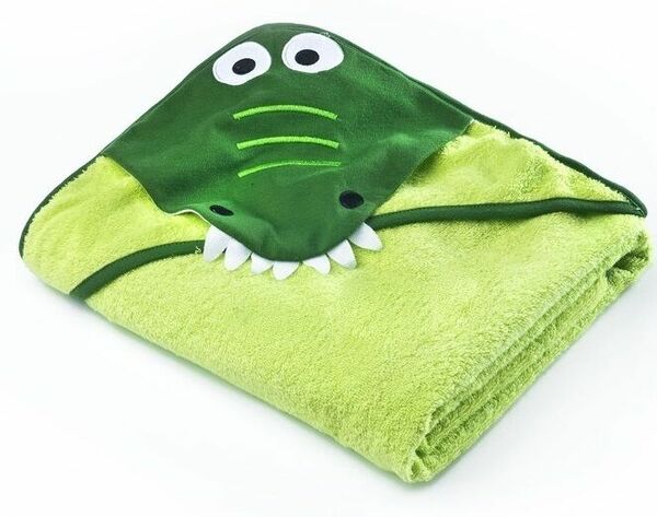 Dětská osuška Sensillo Water Friends 100x100 cm green crocodile porovnat ceny