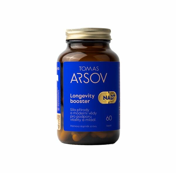Tomas Arsov Longevity booster NAD+ 60 kapslí porovnání ceny