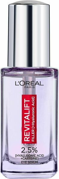 L'Oréal Paris Revitalift Filler oční sérum s 2,5% kyselinou hyaluronovou 20 ml porovnat ceny