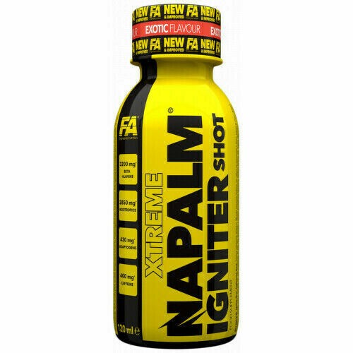 Fitness Authority Xtreme Napalm Igniter Shot 120ml passion fruit NEW porovnat ceny
