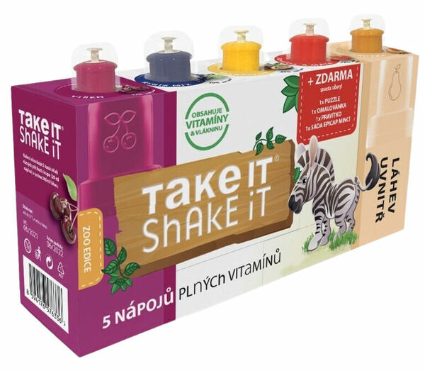 Take it Shake it Zebra mix ovocný nápoj 5x20ml porovnat ceny